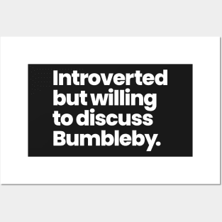 Introverted but willing to discuss Bumbleby - RWBY Posters and Art